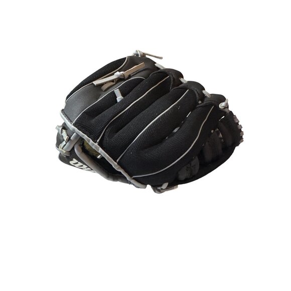 Wilson A200 Youth Baseball‎ Glove 10.5" Black & Gray Right Hand Throw - Picture 6 of 8